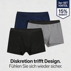 Inkontinenz Boxershorts Herren | Diskret & Auslaufsicher