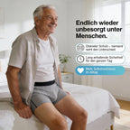 Inkontinenz Boxershorts Herren | Diskret & Auslaufsicher