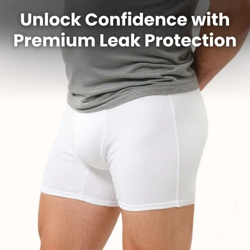 Ultra-Absorbent Incontinence Underwear Men Panties Maximum Absorbency Overnight Urinary Briefs Leak Protection Men Boxers