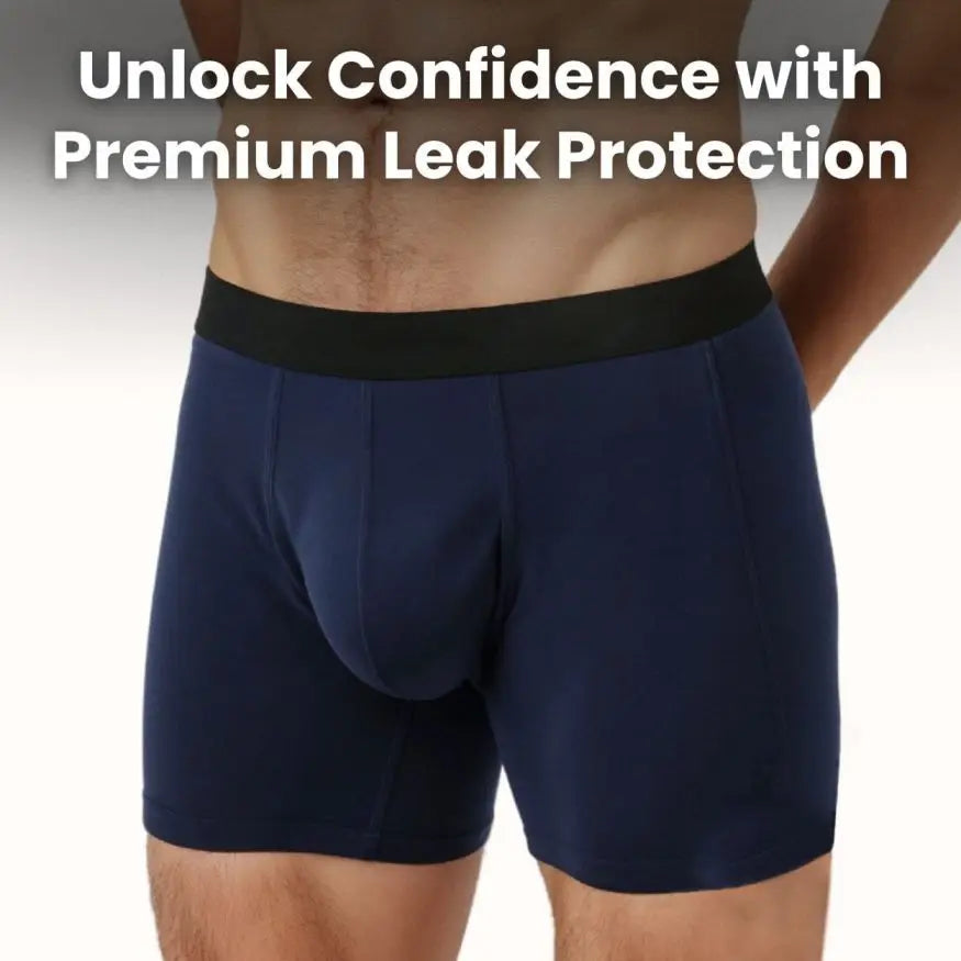 Ultra-Absorbent Incontinence Underwear Men Panties Maximum Absorbency Overnight Urinary Briefs Leak Protection Men Boxers